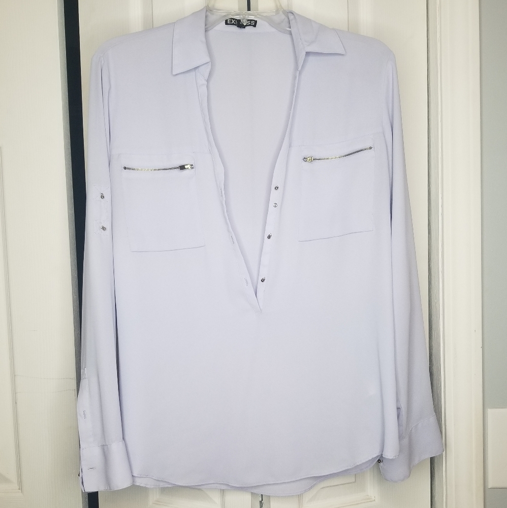 Long sleeve, button up shirt